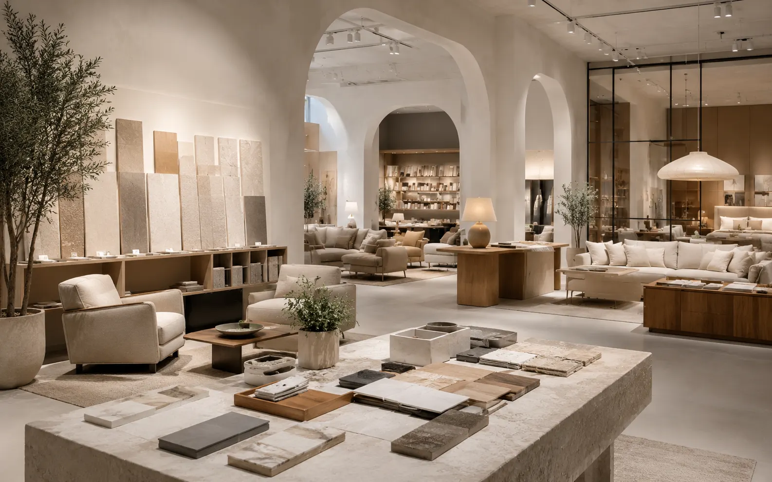 Furniture showroom collection