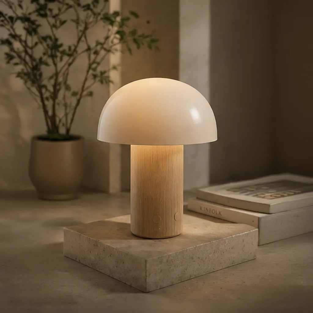CGI render: lamp scene