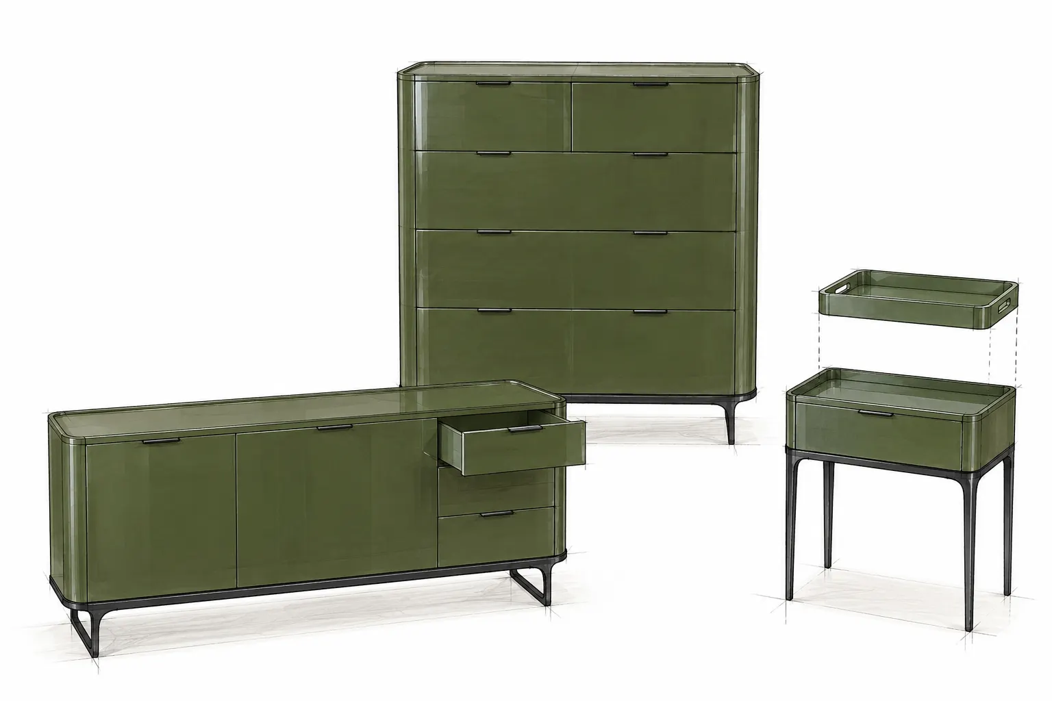 Architectural Studio Furniture Collection